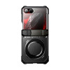 Supcase Unicorn Beetle Grip Mag MagSafe -suojakuori Samsung Galaxy Z Flip 8 -puhelimelle, musta