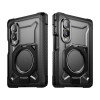 Supcase UB Grip Mag MagSafe Privacy -tietosuojalasikotelo Samsung Galaxy Z Fold 8 -puhelimelle, musta