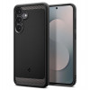 Spigen Rugged Armor -suojakuori Samsung Galaxy S25 FE:lle, mattamusta