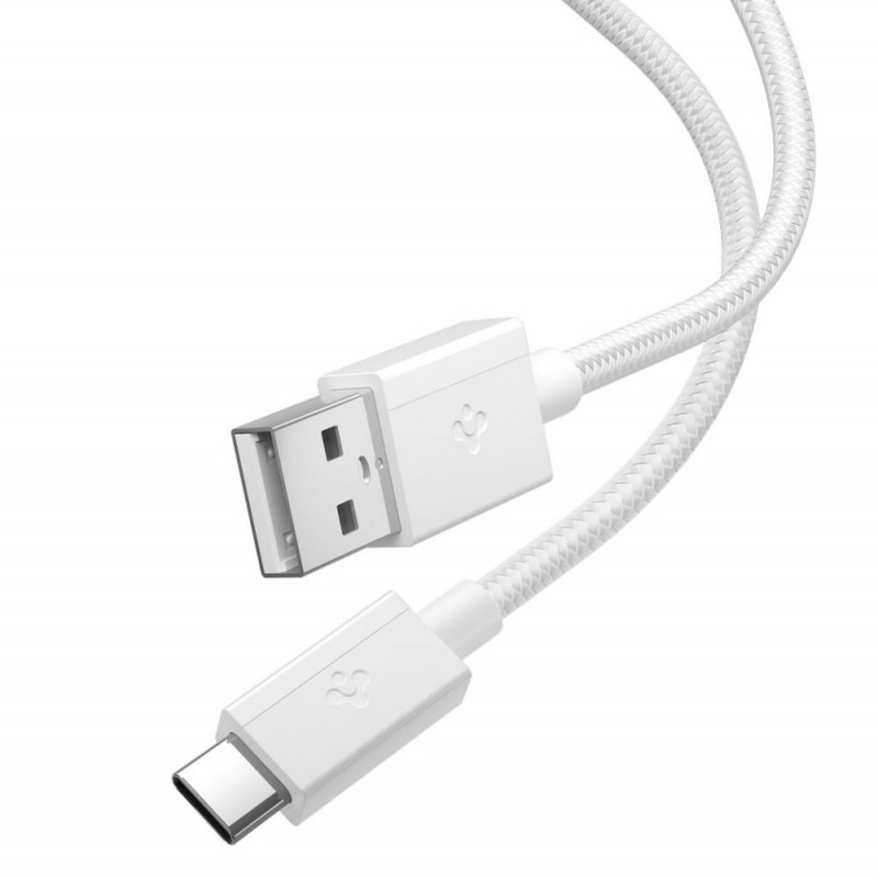Spigen EB6015AC Essential USB-C-kaapeli 60W 150 cm, valkoinen