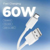 Spigen EB6015AC Essential USB-C-kaapeli 60W 150 cm, valkoinen
