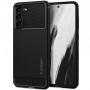 Spigen Rugged Armor -suojakuori Samsung Galaxy S21 FE:lle, mattamusta