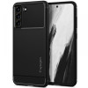 Spigen Rugged Armor -suojakuori Samsung Galaxy S21 FE:lle, mattamusta