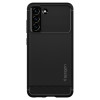 Spigen Rugged Armor -suojakuori Samsung Galaxy S21 FE:lle, mattamusta