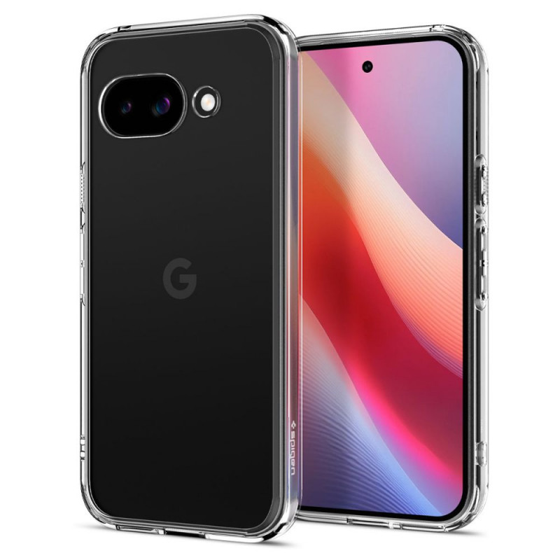 Spigen Ultra Hybrid -suojakuori Google Pixel 9a:lle, Crystal Clear