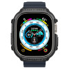Spigen Rugged Armor -suojakuori Apple Watch Ultra 49 mm:lle, mattamusta