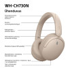 Sony WH-CH730N Bluetooth-over-ear-kuulokkeet mikrofonilla, beige
