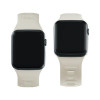 3mk silikonikellonranneke Apple Watchille 42/44/45/49 mm, beige