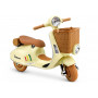 Lean Cars XW-03 akkukäyttöinen skootteri, 35 W, beige