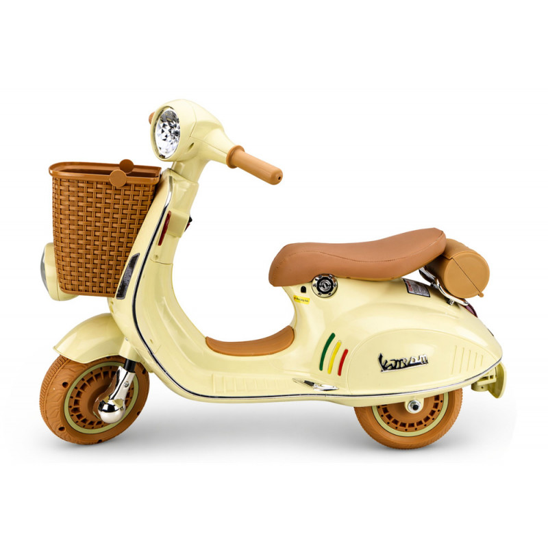 Lean Cars XW-03 akkukäyttöinen skootteri, 35 W, beige