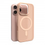 Puro Daylight MagSafe-silikonikuori iPhone 16 Pro Maxille, beige