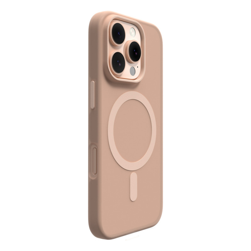 Puro Daylight MagSafe-silikonikuori iPhone 16 Pro Maxille, beige