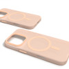Puro Daylight MagSafe-silikonikuori iPhone 16 Pro Maxille, beige