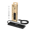 Club 3D CSV-2556 USB-C 12-in-1-keskitin, 3x HDMI/3x USB-C/USB/LAN, 8K30Hz, PD 140W