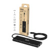 Club 3D CSV-2556 USB-C 12-in-1-keskitin, 3x HDMI/3x USB-C/USB/LAN, 8K30Hz, PD 140W
