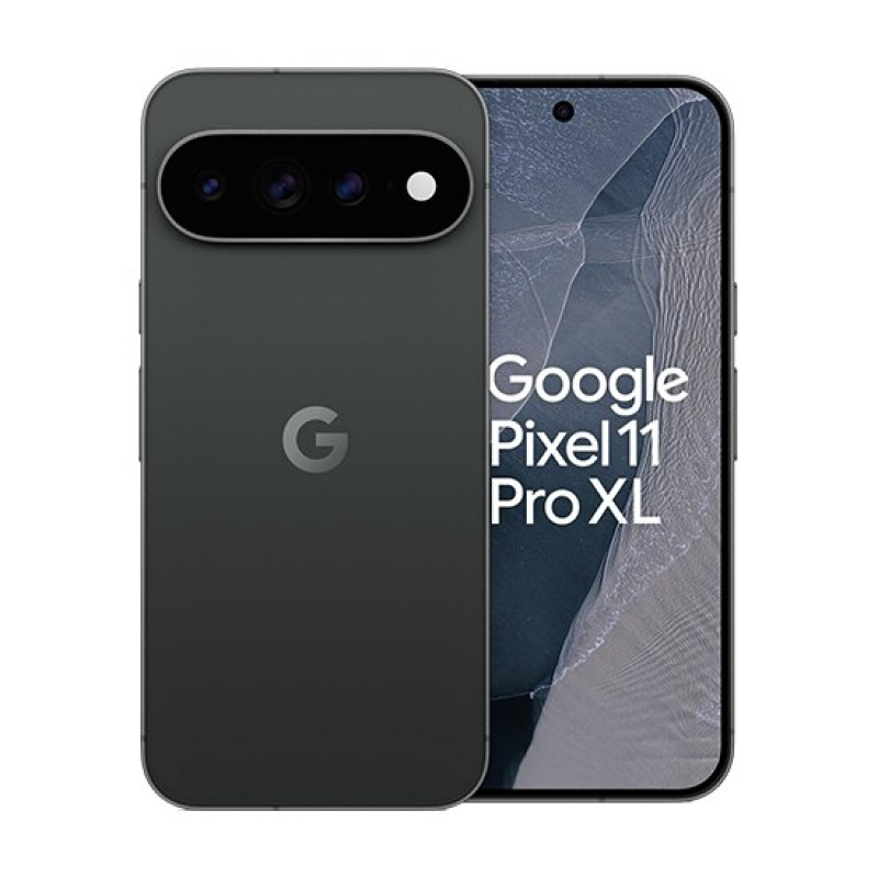 Google Pixel 11 Pro XL GA11756-GB 5G-älypuhelin, Dual-SIM, 16 GB RAM, 1 TB, 6.8" OLED, Obsidian
