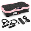 Extralink Moonwalk SpinMove värähtelytreenausalusta kuntoiluun, 200 W, pinkki