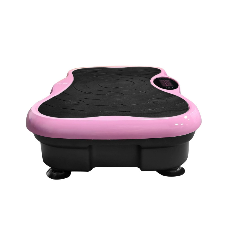 Extralink Moonwalk SpinMove värähtelytreenausalusta kuntoiluun, 200 W, pinkki