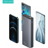 USAMS PB59 US-CD165 varavirtalähde 30000 mAh, 65 W, 2x QC3.0 + PD, musta, USB-C–USB-C-kaapelilla