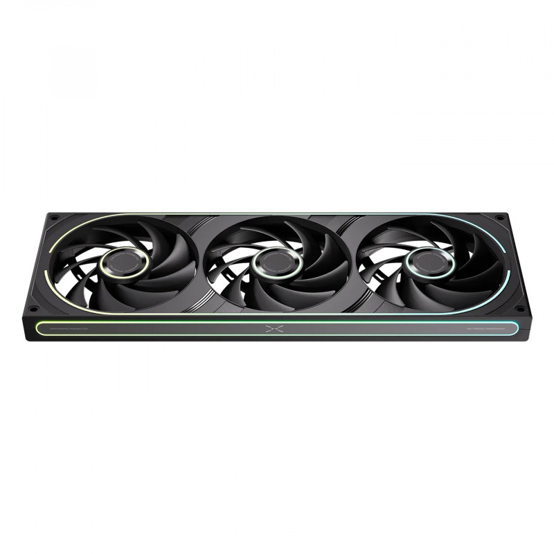 TRYX FOBR 360 mm ARGB-kotelotuuletin, PWM, 3-in-1, musta