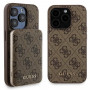Guess GUBPM5P15X4GEMGW Hardcase Apple iPhone 15 Pro Max -puhelimelle + 5000 mAh MagSafe -varavirtalähde, 4G Metal Logo, ruskea