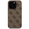 Guess GUBPM5P15X4GEMGW Hardcase Apple iPhone 15 Pro Max -puhelimelle + 5000 mAh MagSafe -varavirtalähde, 4G Metal Logo, ruskea