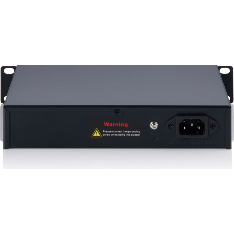 DIGITUS DN-95333 10 Gigabit 8-porttinen hallitsematon PoE+-kytkin (80 W)