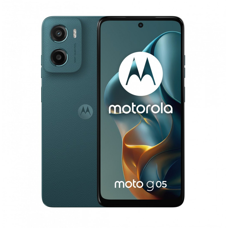 Motorola moto g05 4G -älypuhelin, 6.67", 4 GB RAM, 128 GB, 5200 mAh, vihreä