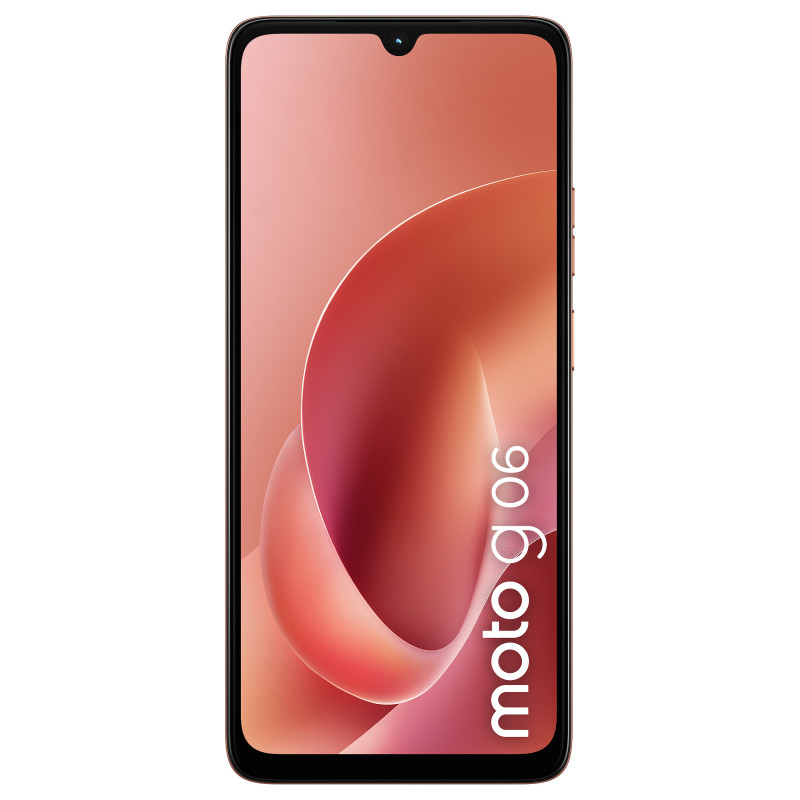 Motorola XT2535-3 Moto G06 4G -älypuhelin, 4 GB RAM, 64 GB, oranssi (EU)