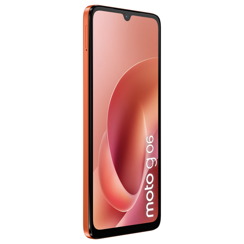 Motorola XT2535-3 Moto G06 4G -älypuhelin, 4 GB RAM, 64 GB, oranssi (EU)