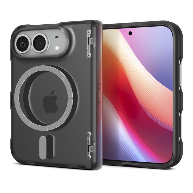 Spigen Ultra Hybrid Pro MagFit -suojakotelo Apple iPhone Duo -puhelimelle, Frost Black
