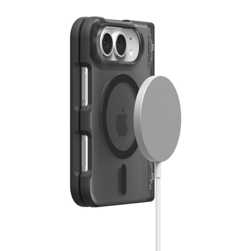 Spigen Ultra Hybrid Pro MagFit -suojakotelo Apple iPhone Duo -puhelimelle, Frost Black