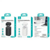 USAMS US-CD217 XMF Series Powerbank 18000 mAh, PD 45W Fast Charge, with Lightning Cable, musta