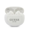 Guess GUTWS1CWHTWS langattomat nappikuulokkeet telakointiasemalla, Bluetooth 5.0, valkoinen