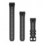 Garmin 20 mm silikoniranneke Instinct E 40 mm:lle, 010-13397-01, musta