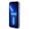 Guess GUHMP14XHTCMU Apple iPhone 14 Pro Max violetti kova kuori, Gold Outline Translucent, MagSafe