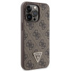 Guess GUHCP13LP4TDSCPW Apple iPhone 13/13 Pro ruskea hardcase, Crossbody 4G Metal Logo