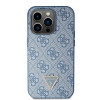 Guess GUHCP14XP4TDSCPB Apple iPhone 14 Pro Max sininen hardcase, Crossbody 4G Metal Logo