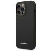 Karl Lagerfeld KLHMP14LSLMP1K Apple iPhone 14 Pro musta hardcase, Silicone Plaque, MagSafe