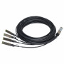 Hp Enterprise HPE X240 QSFP+ - 4x10G SFP+ 3 m Direct Attach -kuparihaarottelukaapeli