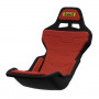Sabelt SRP-1 -sim racing -istuin, lasikuitukuori, formula-muotoilu, pehmustettu, racing red