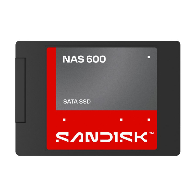 SanDisk NAS 600 SDSNS2500GAB-000G0 sisäinen SSD, 500 GB, 2.5", SATA III
