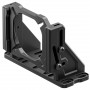 Simucube Wheelbase Mount v2 -kiinnike, -24–+20 asteen kallistus, alumiini, musta