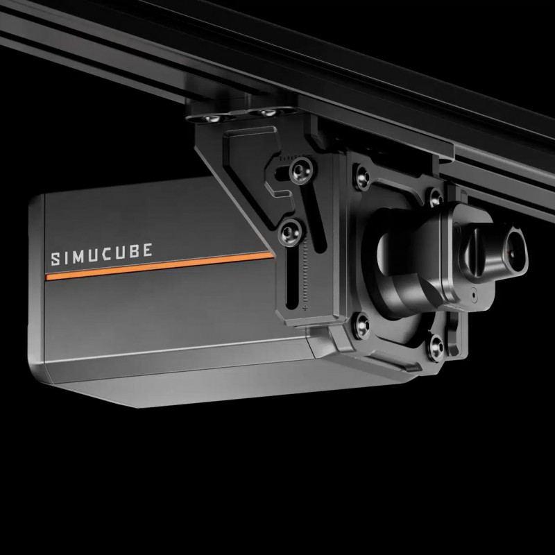 Simucube Wheelbase Mount v2 -kiinnike, -24–+20 asteen kallistus, alumiini, musta