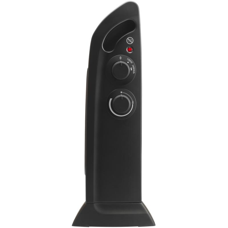 Rowenta Vectissimo Turbo CO3035F1 -konvektorilämmitin puhaltimella, 2400 W, musta