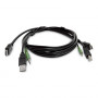 StarTech.com SKHDMMKVM-06-TAA TAA-yhteensopiva HDMI KVM -kaapeli, USB 2.0, 3,5 mm ääni, 1,8 m
