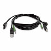 StarTech.com SKHDMMKVM-06-TAA TAA-yhteensopiva HDMI KVM -kaapeli, USB 2.0, 3,5 mm ääni, 1,8 m