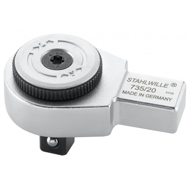 Stahlwille 735/20 58250020 vaihtopää räikkä, 1/2", 18 mm