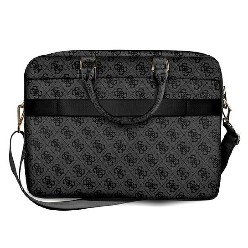 Guess GUCB15G4GFGR 15 tuuman kannettavatietokonelaukku, 4G Uptown, harmaa