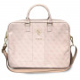 Guess GUCB15G4GFPI 15 tuuman kannettavan tietokoneen laukku, 4G Big Logo, pinkki